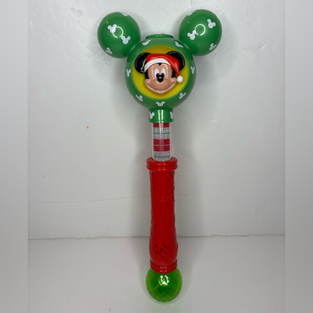 Mickey Mouse Christmas bubble wand